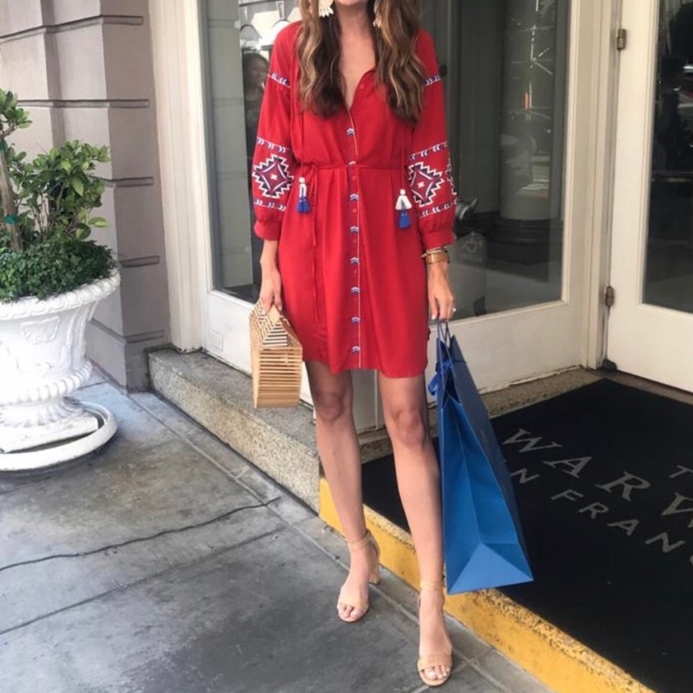 Shirtdress Boho Anthropologie